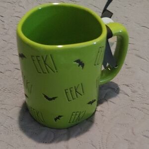 Rae Dunn Green Artisan Mug